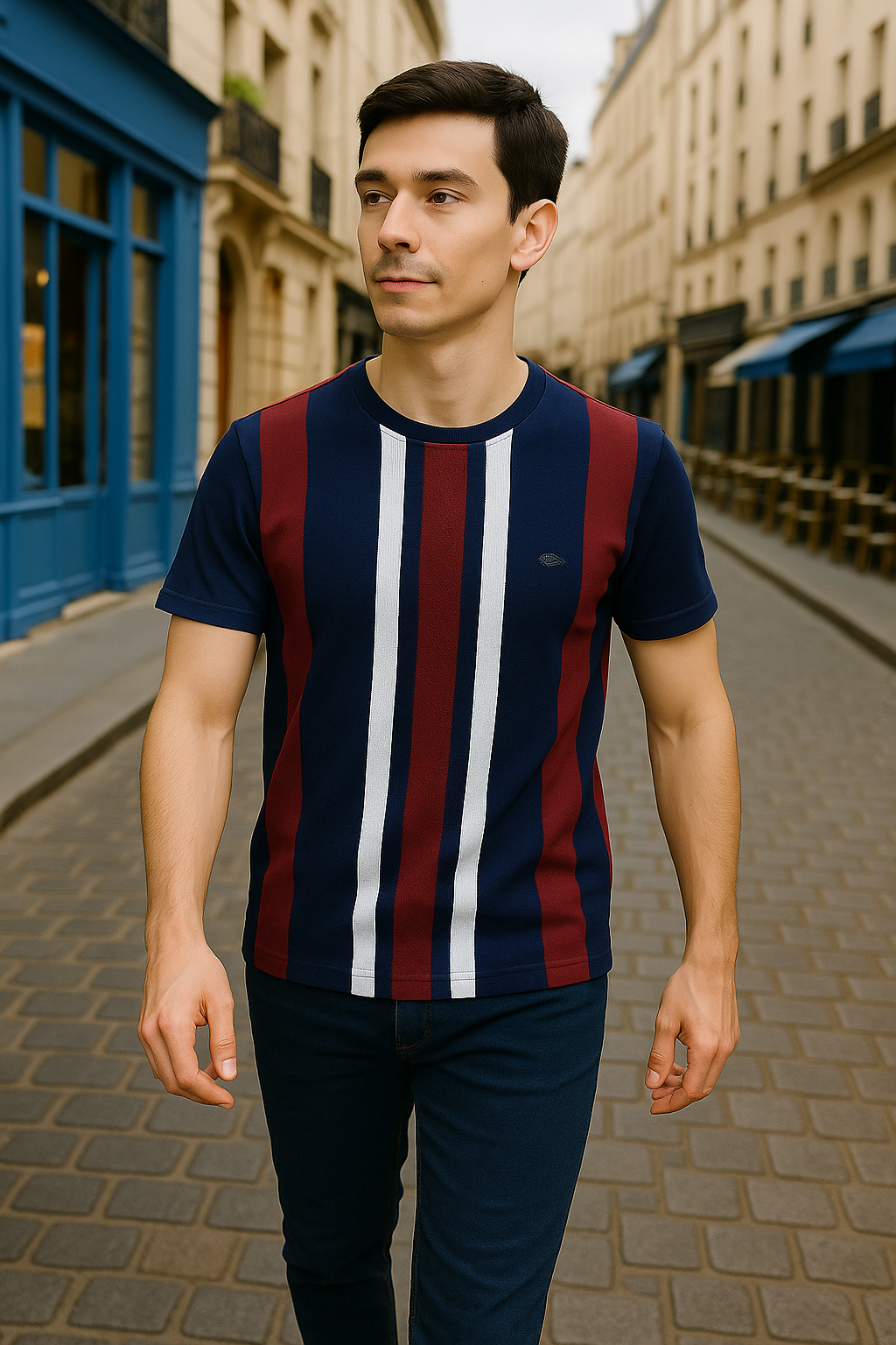 Men - Round Neck T Shirt