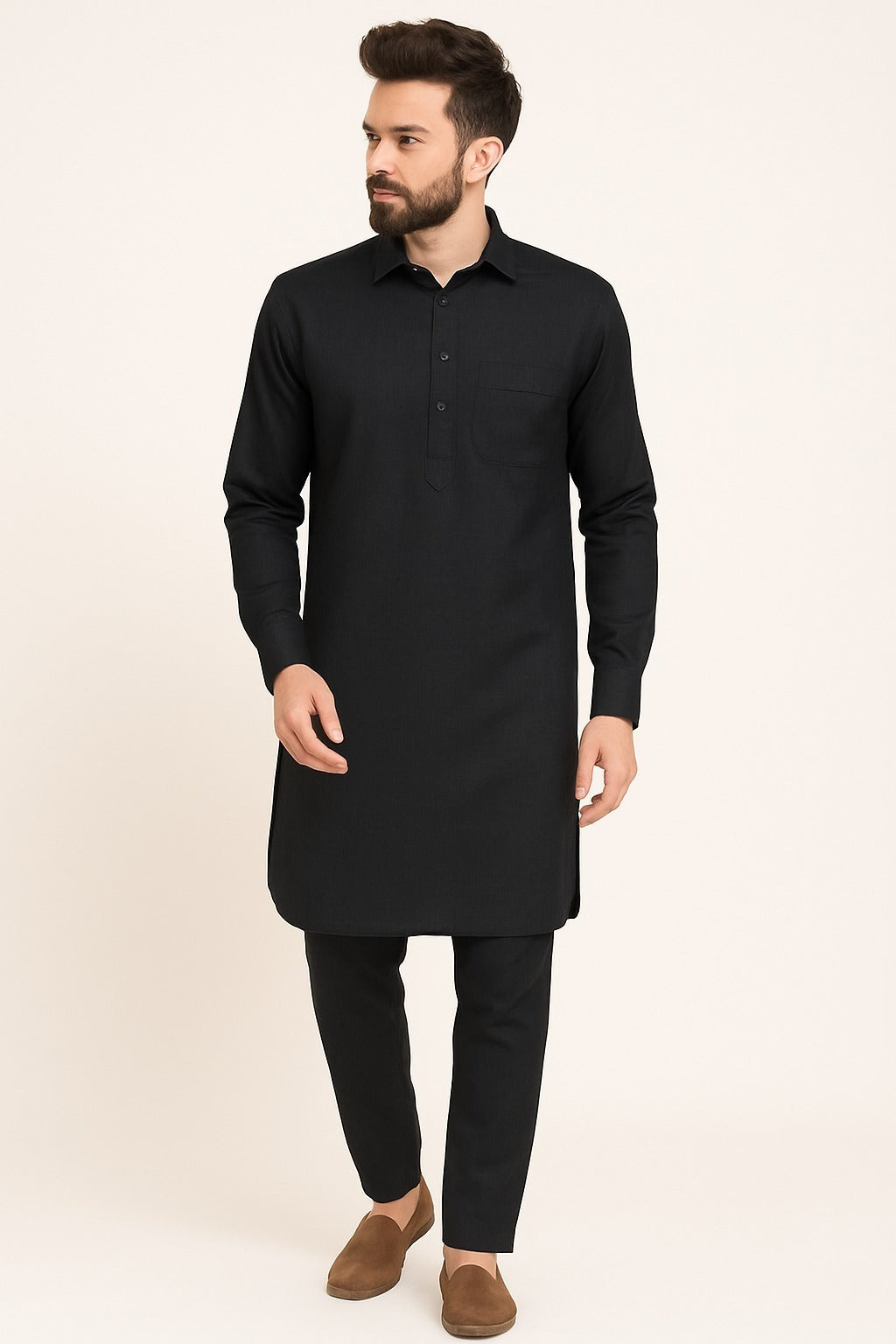Men Cotton Ethnic Pathani Suit