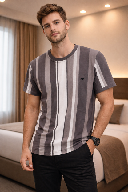 Men - Round Neck T Shirt